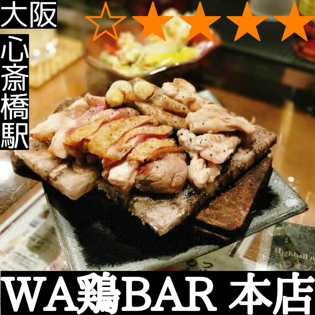 WA鶏BAR 本店(焼き鳥,鶏料理・心斎橋駅)