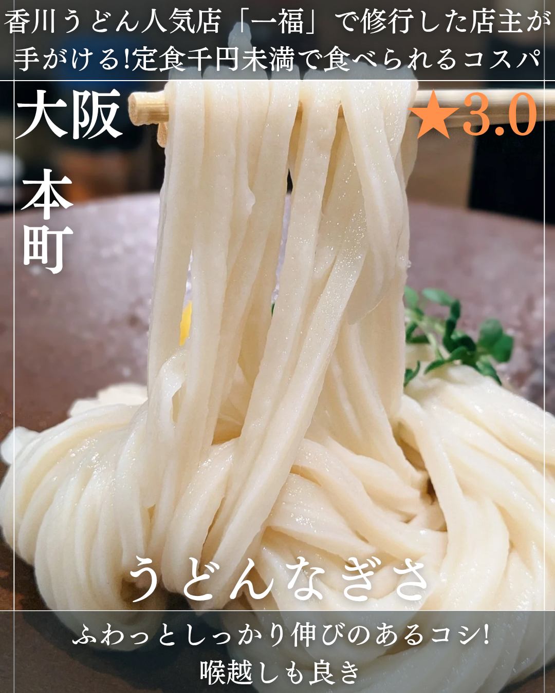 うどんなぎさ(本町駅・うどん) うどんなぎさ(本町駅・うどん)