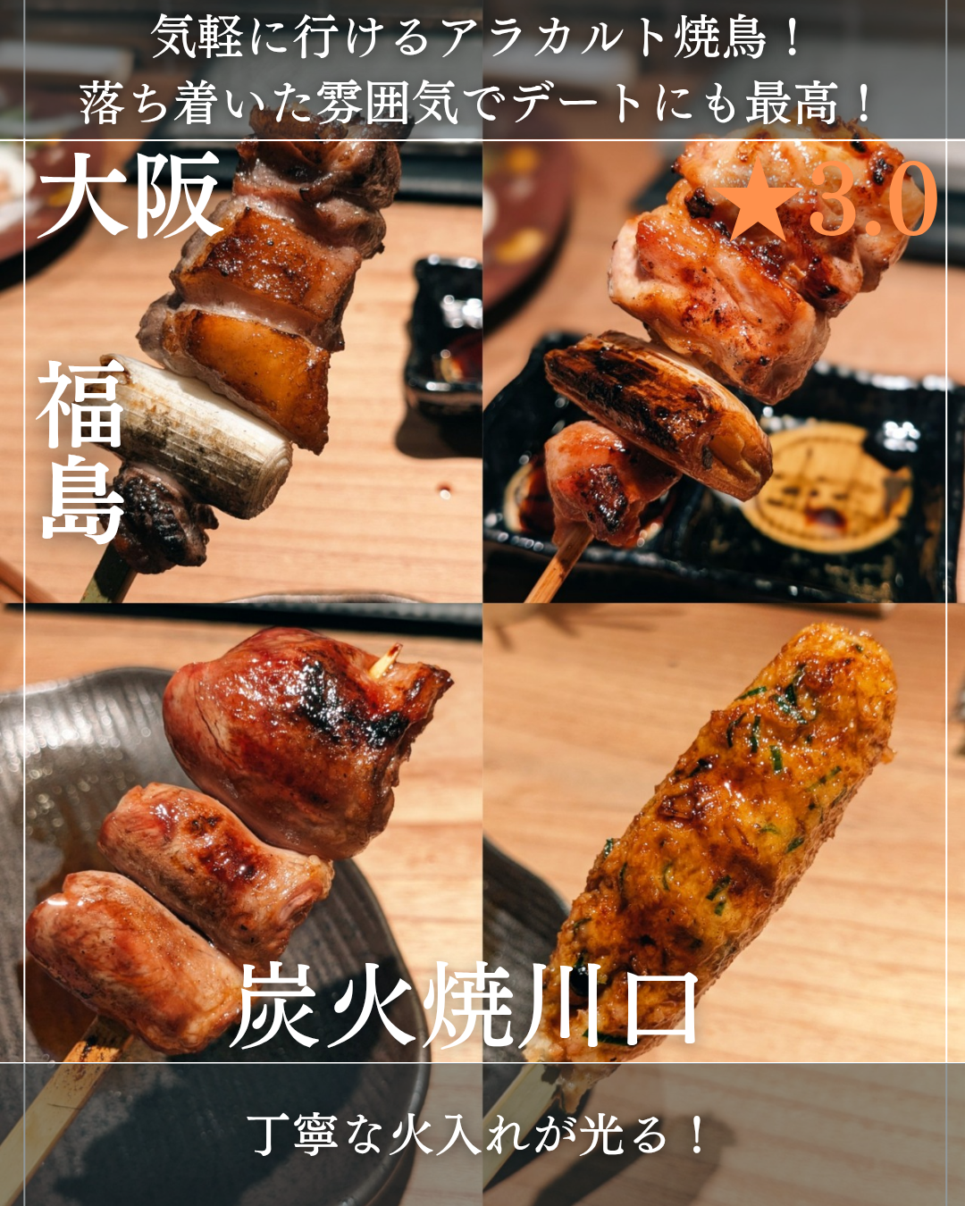 炭火焼川口(福島駅・焼鳥) 炭火焼川口(福島駅・焼鳥)