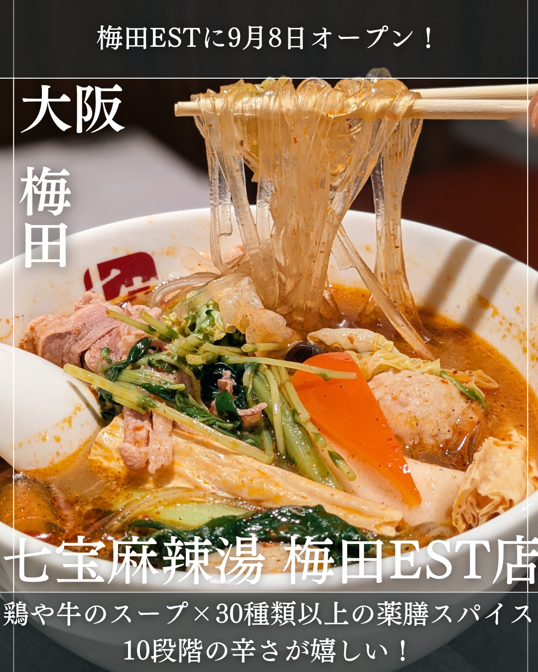 七宝麻辣湯 梅田エスト店(梅田駅・麻辣湯) 七宝麻辣湯 梅田エスト店(梅田駅・麻辣湯)